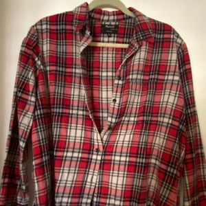 Madewell. Oversized Flannel